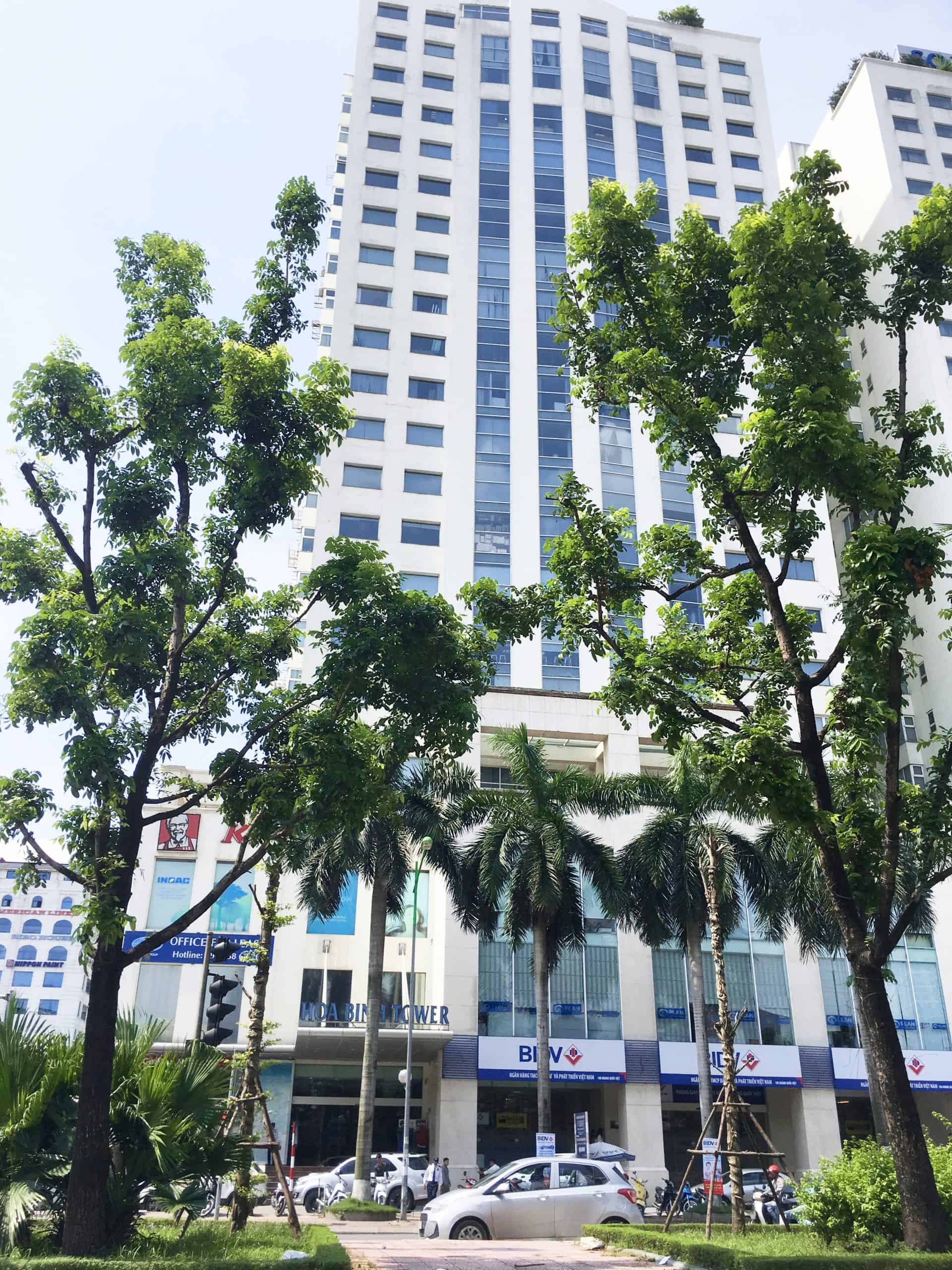 Hoa Binh International Towers - Mặt ngoài toà nhà 3