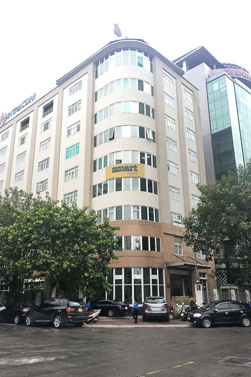 Cho thuê tòa nhà Intracom Trần Thái tông
