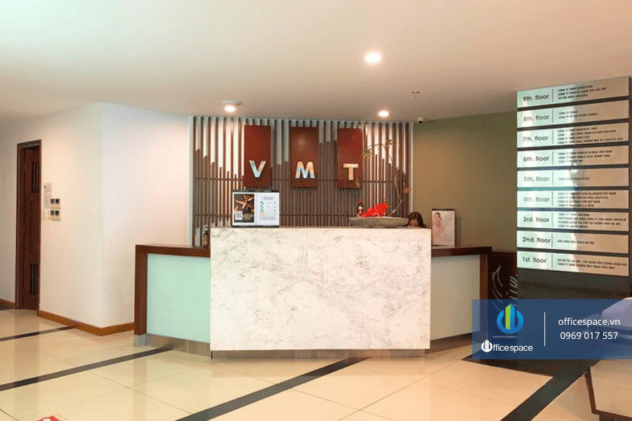 VMT Building 3 Officespace cho thuê văn phòng tòa nhà VMT Building Duy Tân