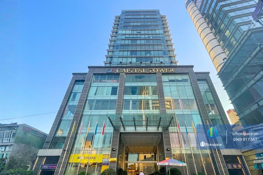 Capital Tower 1 Officespace cho thuê văn phòng tòa nhà Capital Tower 109 Trần Hưng Đạo