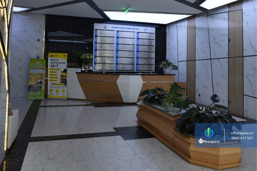 Công ty đang thuê tại Tòa nhà Diamond Flower Tower Lê Văn Lương Officespace