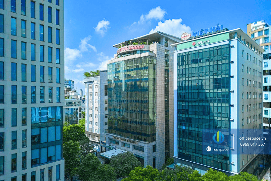 Thành Công Building 2 Officespace cho thuê văn phòng tòa nhà Thành Công Building Duy Tân