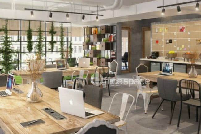 Không gian Co-working space