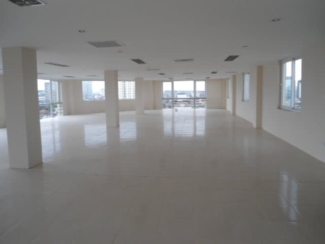 Sàn văn phòng trống đang cho thuê tại tòa nhà Gold Future Nguyễn Trãi