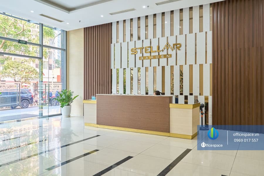 Stellar Garden Building 3 Officespace offers office space for lease in Stellar Garden building, 35 Le Van Thiem Street