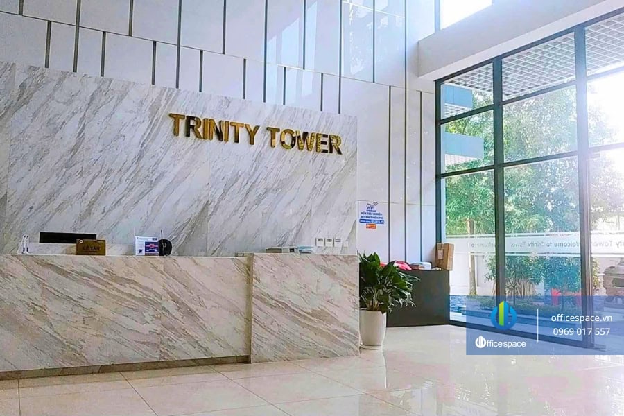 Trinity Tower 4 Officespace cho thuê văn phòng tòa nhà Trinity Tower 145 Hồ Mễ Trì