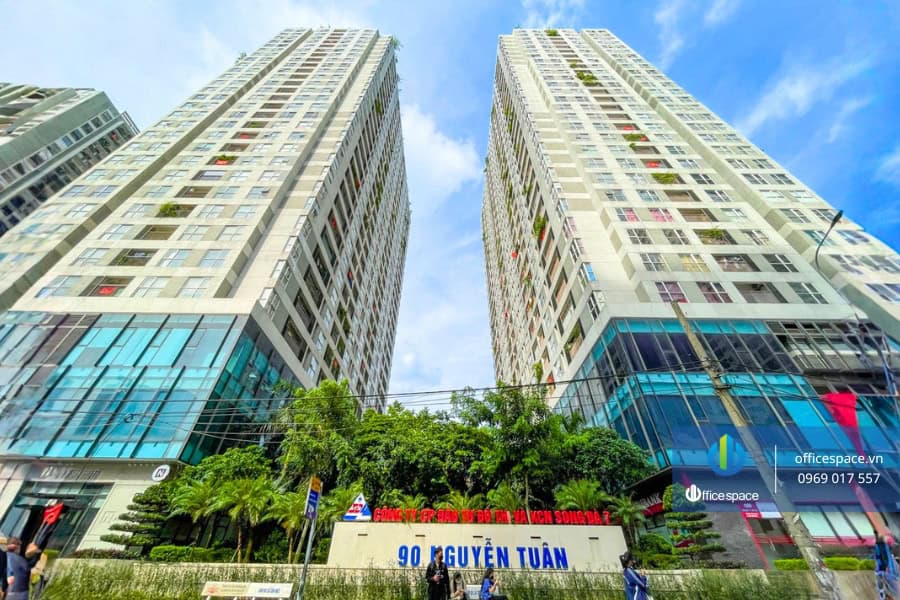 90 Nguyen Tuan Building 2 Officespace offers office floor for lease at 90 Nguyen Tuan Building