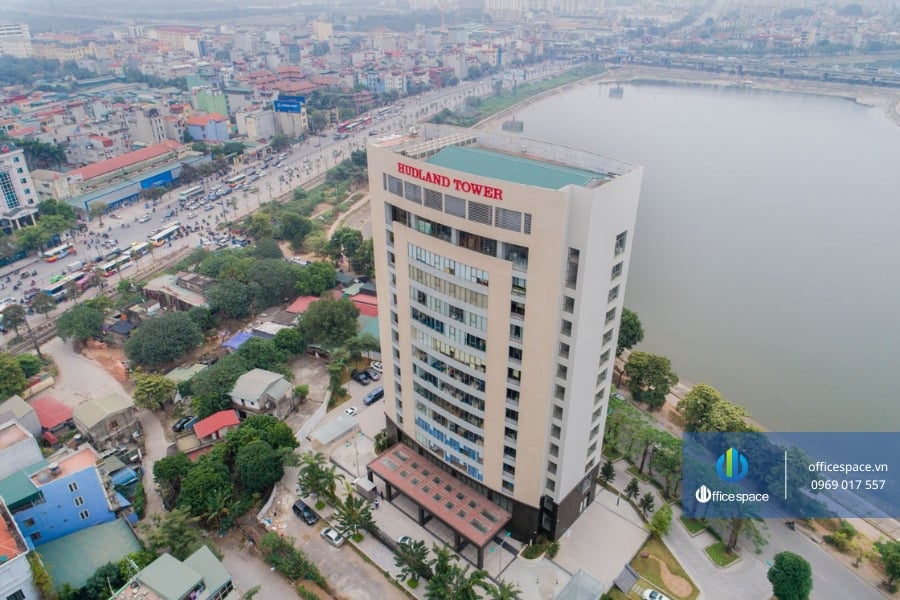 Vị trí Tòa nhà Hudland Tower Linh Đàm Quận Hoàng Mai Officespace