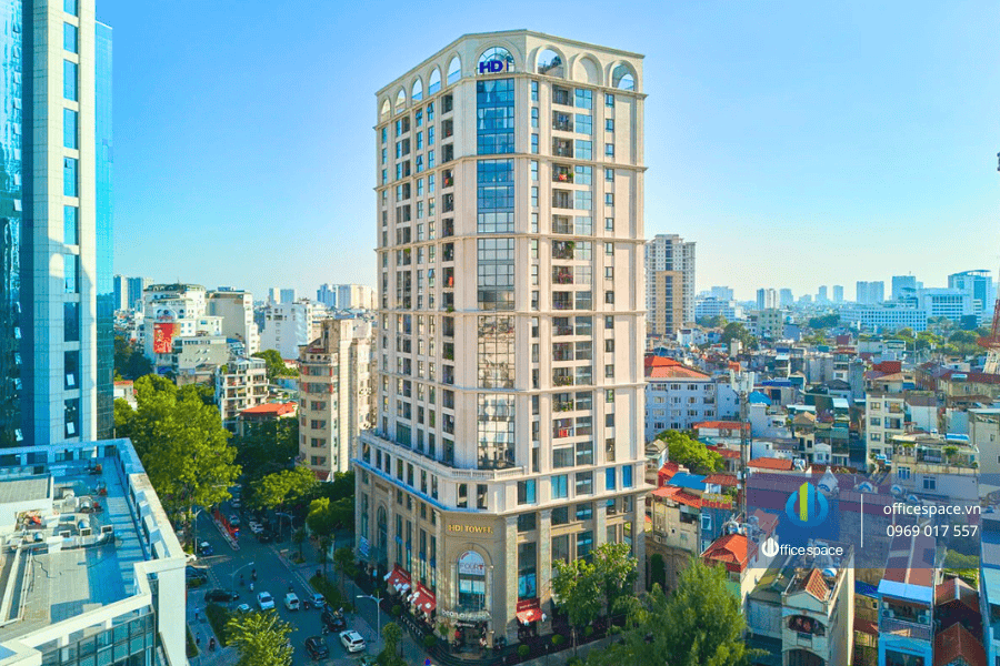 HDI Tower 3 Officespace cho thuê văn phòng tòa nhà HDI Tower Lê Đại Hành